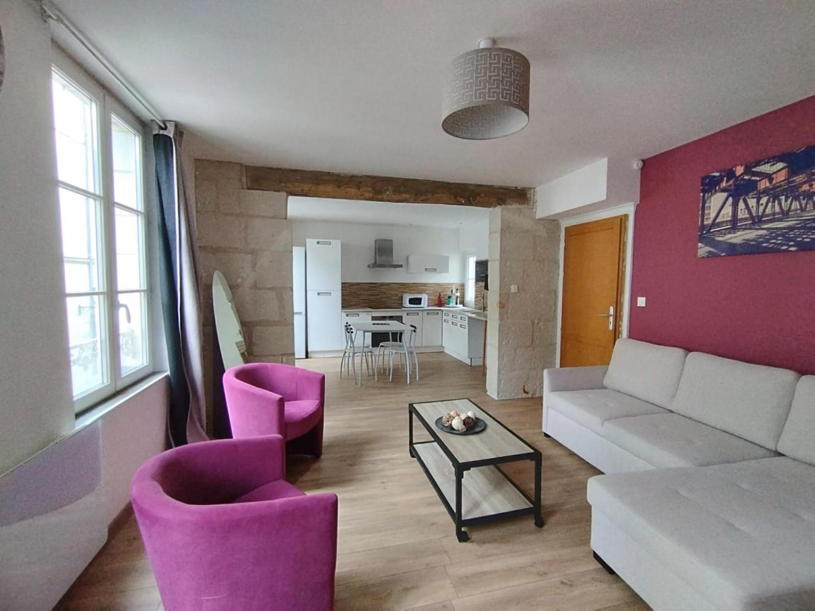 Bel Appartement 50M2 En Plein Centre De Сомюр Экстерьер фото
