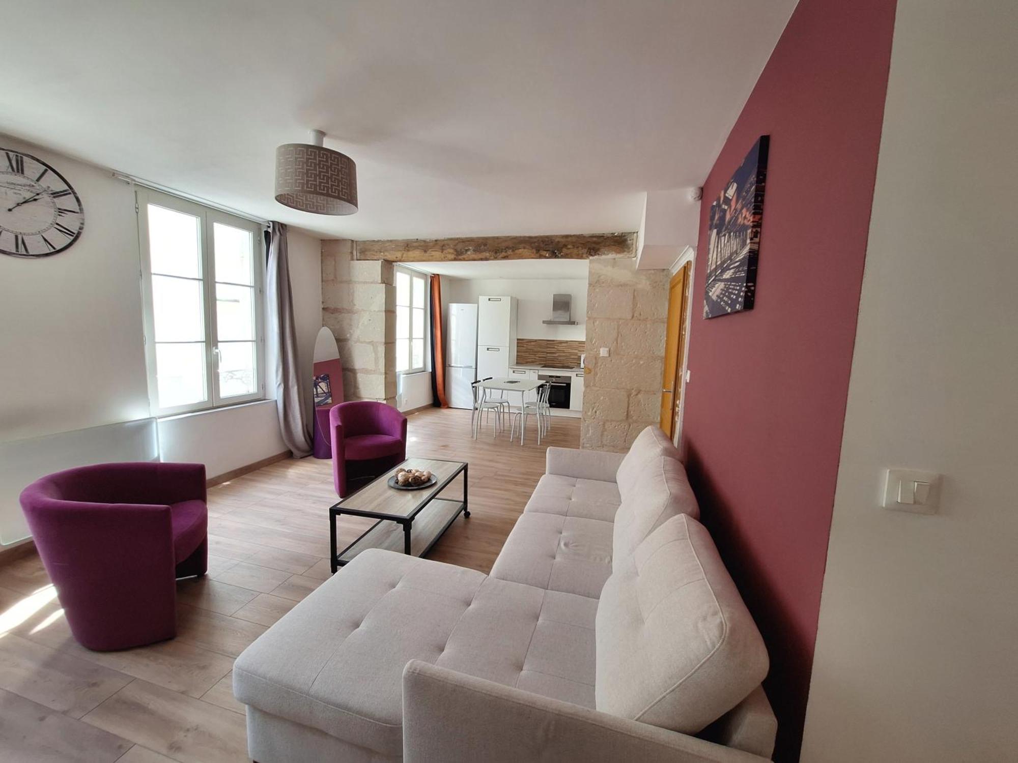 Bel Appartement 50M2 En Plein Centre De Сомюр Экстерьер фото