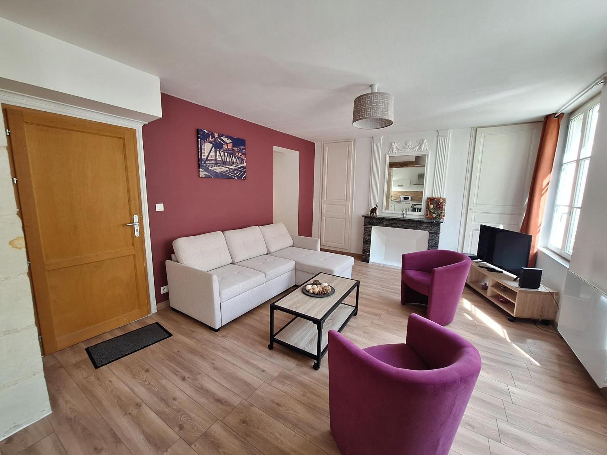 Bel Appartement 50M2 En Plein Centre De Сомюр Экстерьер фото